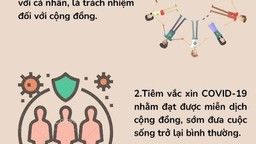 Tiêm vắc xin và thực hiện 5K là liều thuốc phòng chống COVID-19 cho bản thân, gia đình và cộng đồng