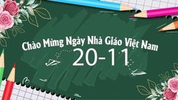 Tưng bừng các hoạt động chào mừng ngày  Nhà giáo Việt Nam ở trường Tiểu học Hoàng Hoa Thám