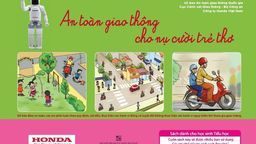 Triển khai chương trình “ An toàn giao thông cho nụ cười trẻ thơ” Năm học 2021 - 2022