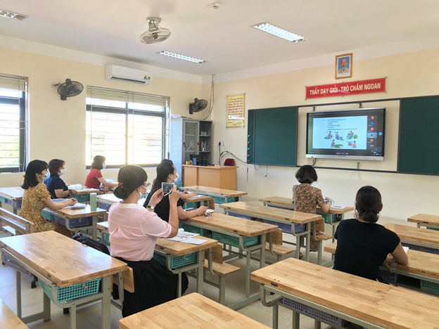 Tiểu học Hoàng Hoa Thám – tập huấn giáo viên lớp 2 – chương trình GDPT 2018
