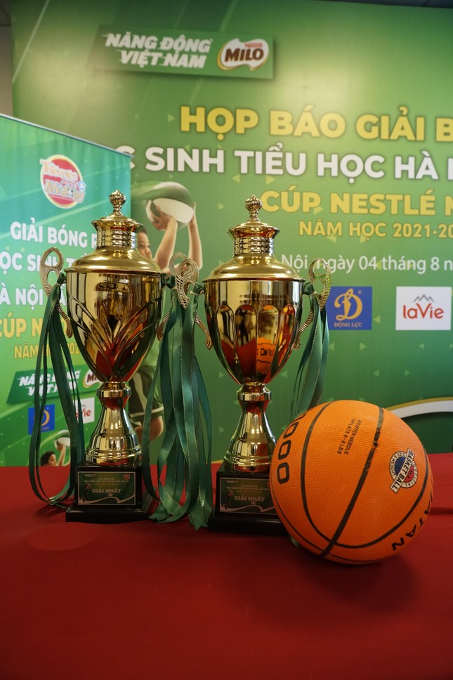 Đội bóng rổ Nam trường Tiểu học Hoàng Hoa Thám tham dự vòng loại giải bóng rổ cúp Nestle Milo Năm học 2022-2023