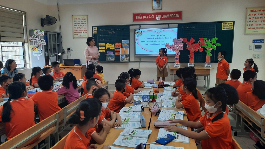 Hội giảng khối 3 Tiểu học Hoàng Hoa Thám - những lớp học không khoảng cách