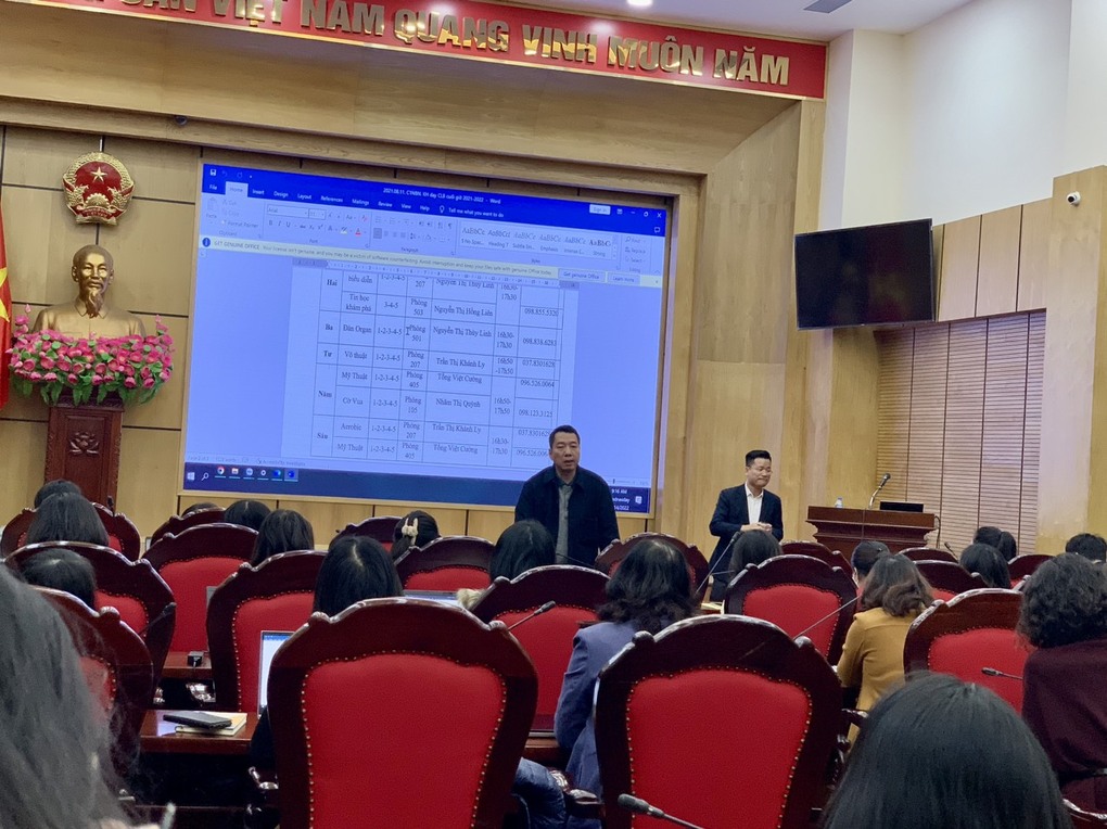Tiếp tục đẩy mạnh việc triển khai ứng dụng công nghệ thông tin và truyền thông trong giáo dục