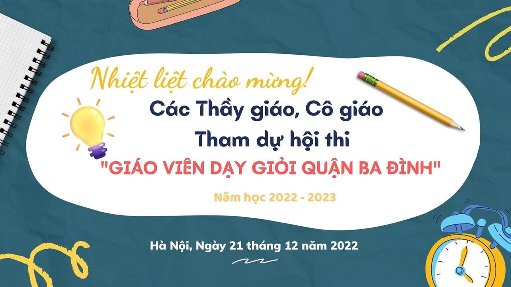 Hội thi giáo viên dạy giỏi cấp Quận – Khối lớp 1 năm học 2022- 2023