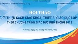Điểm cầu số 3 - Phòng GD&amp;ĐT Quận Ba Đình đặt tại trường Tiểu học Hoàng Hoa Thám tham gia tập huấn Sách giáo khoa lớp 3 năm học 2022-2023