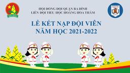 Hân hoan chào đón lễ kết nạp Đội ONLINE của Liên đội Trường TH Hoàng Hoa Thám