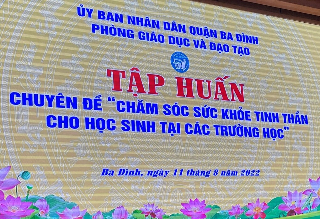 Tập huấn chuyên đề “Chăm sóc sức khỏe tinh thần cho học sinh tại các trường học” và chuyên đề “Vai trò của văn hóa đọc và tổ chức hoạt động khuyến đọc trong trường học”