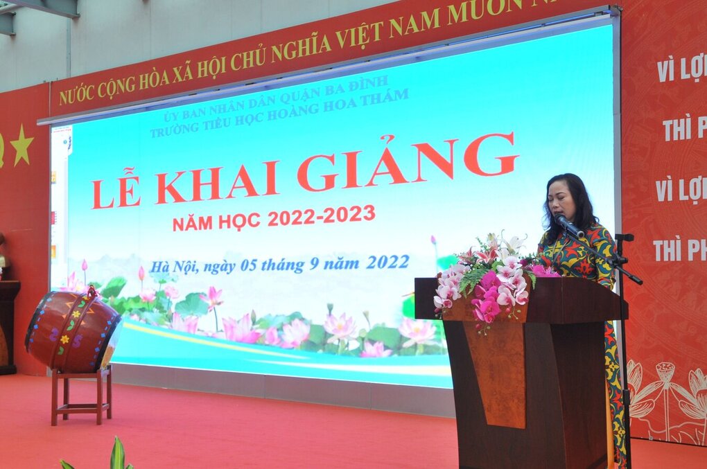 Khai giảng năm học 2022 - 2023
