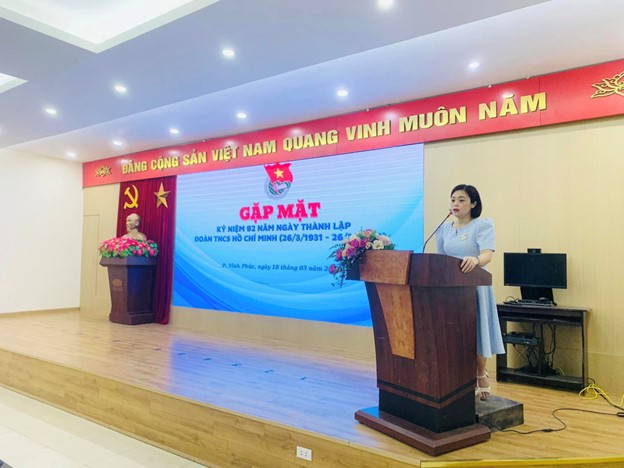 Chi đoàn trường Tiểu học Hoàng Hoa Thám tích cực trong các hoạt động của Đoàn thanh niên phường Vĩnh Phúc