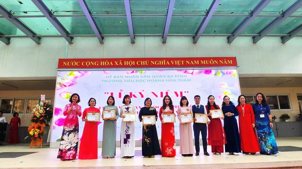 Trường Tiểu học Hoàng Hoa Thám tổ chức Kỷ niệm 113 năm ngày Quốc tế Phụ nữ, 1983 năm cuộc Khởi nghĩa Hai Bà Trưng