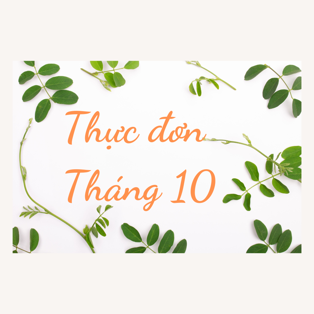 Trường Tiểu học Hoàng Hoa Thám thông báo thực đơn bán trú Tuần 3 - Tháng 10/2024
