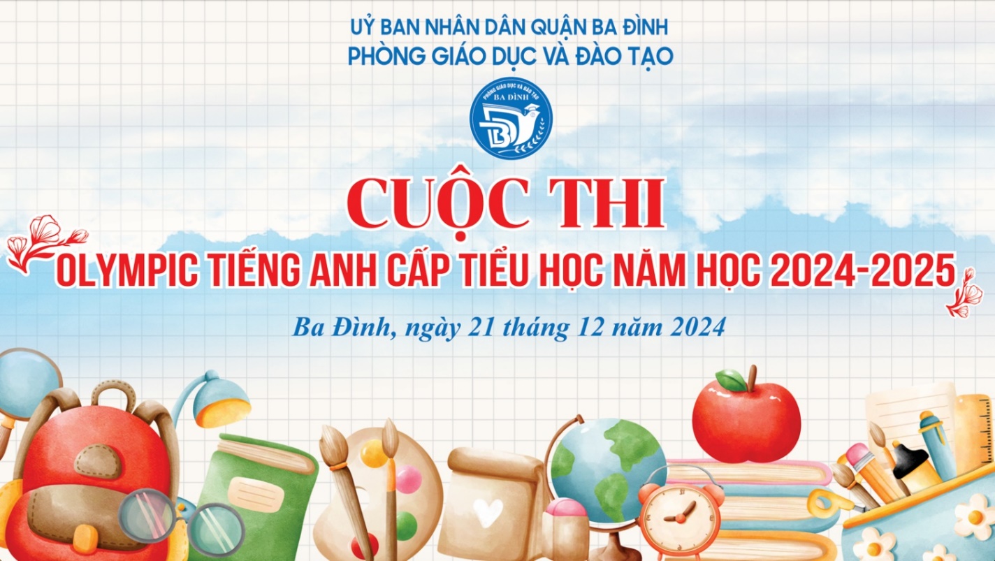 Tích cực tham dự cuộc thi Olympic Tiếng Anh cấp Tiểu học  Năm học 2024 – 2025