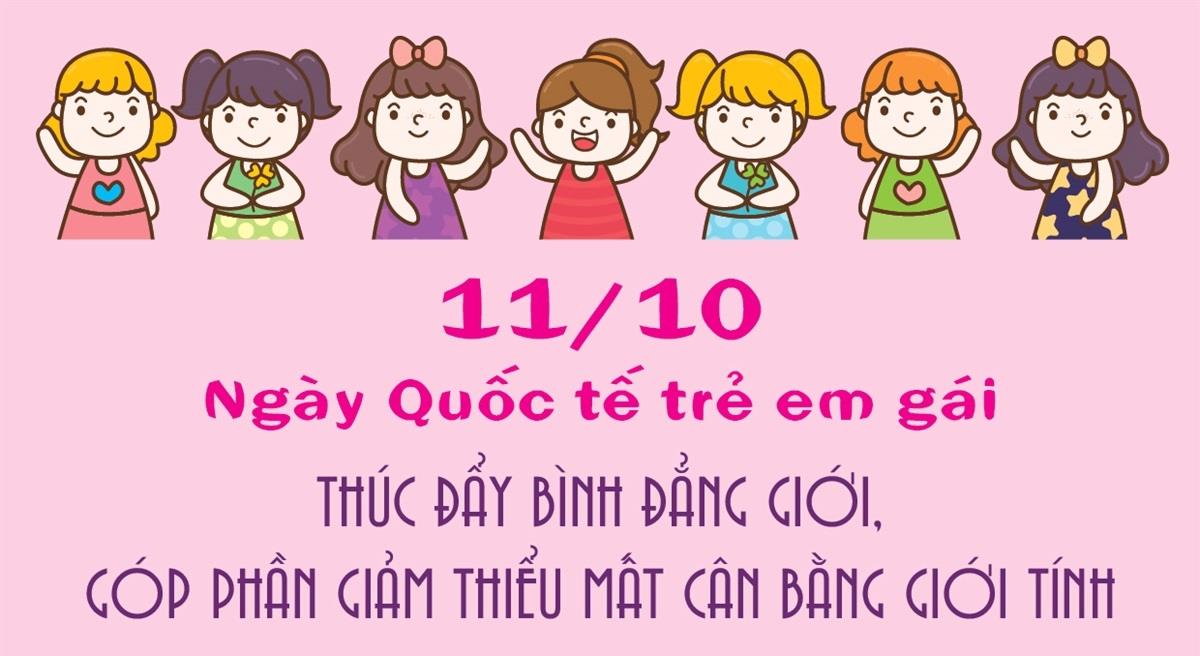 Hưởng ứng Ngày Quốc tế bé gái 11/10 – Trao yêu thương, gieo hy vọng