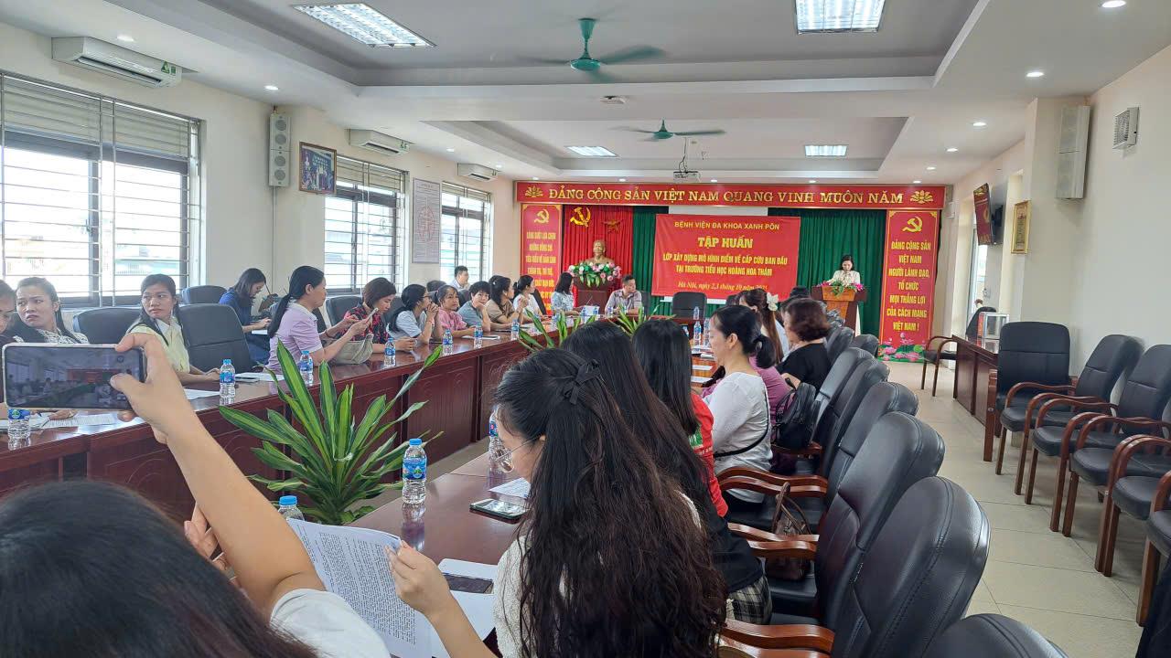 Trường Tiểu học Hoàng Hoa Thám tham dự Hội nghị Y tế học đường năm học 2025 – 2026