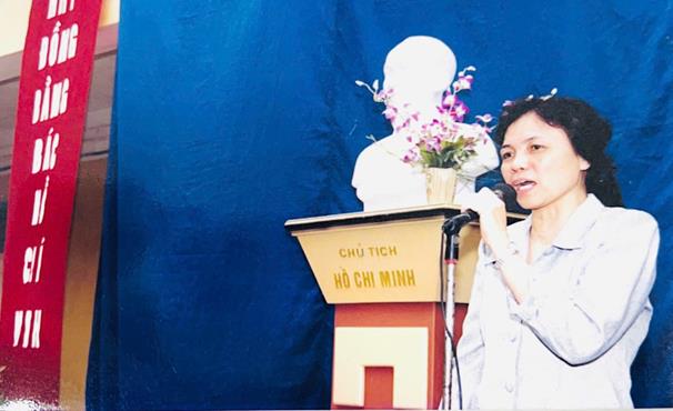 Nhà giáo Vũ Thị Thịnh – Người thắp lửa đầu tiên cho mái trường Tiểu học Hoàng Hoa Thám