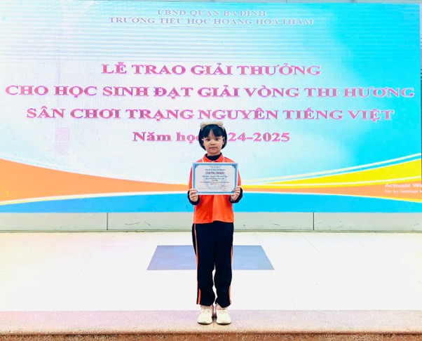 NGUYỄN THI BẢO NGỌC – MỘT HỌC SINH TIÊU BIỂU  CỦA LỚP 3B