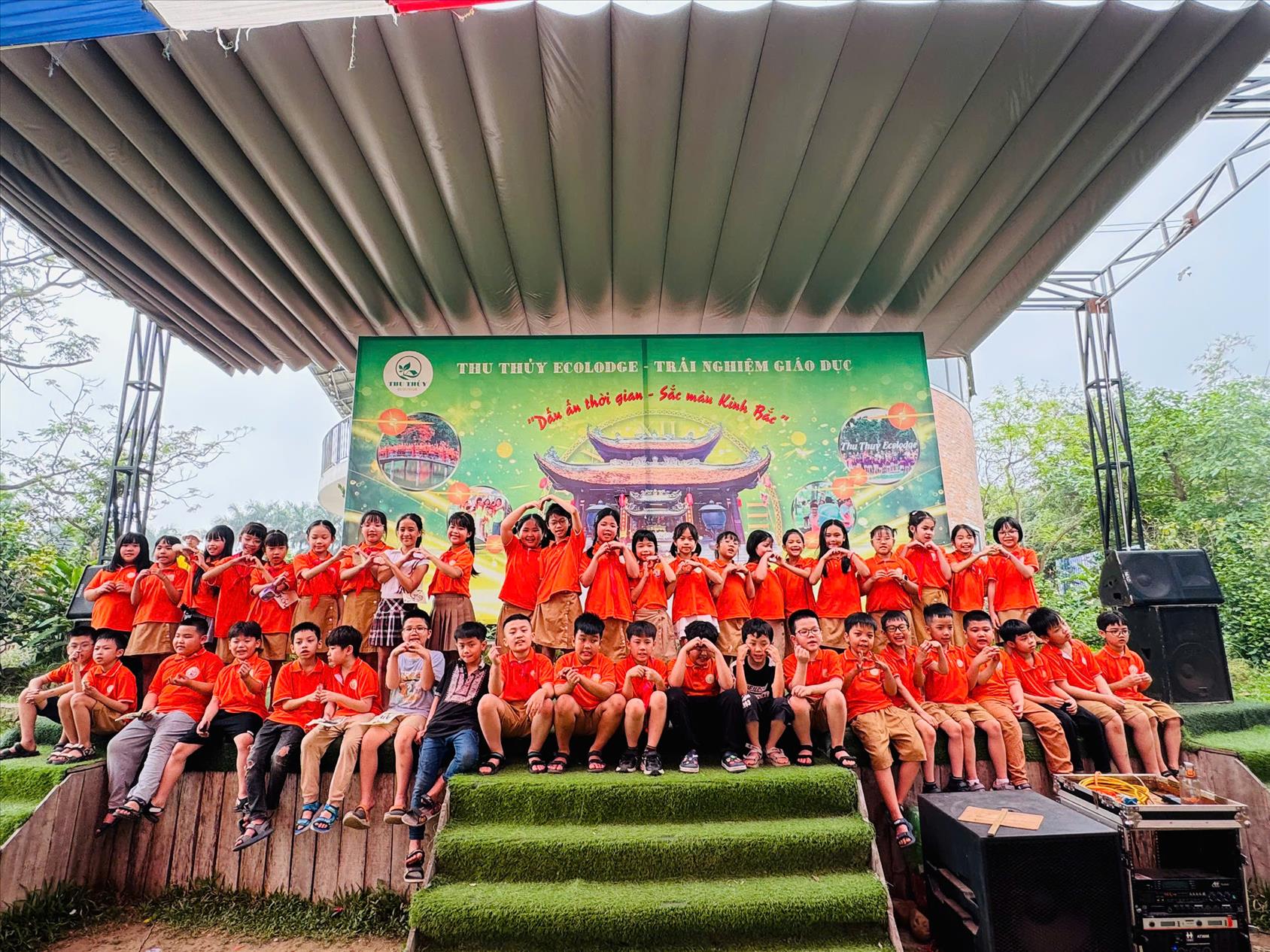 Trải nghiệm thú vị của học sinh khối 3 trường Tiểu học Hoàng Hoa Thám tại khu sinh thái Thu Thủy  Ecolodge