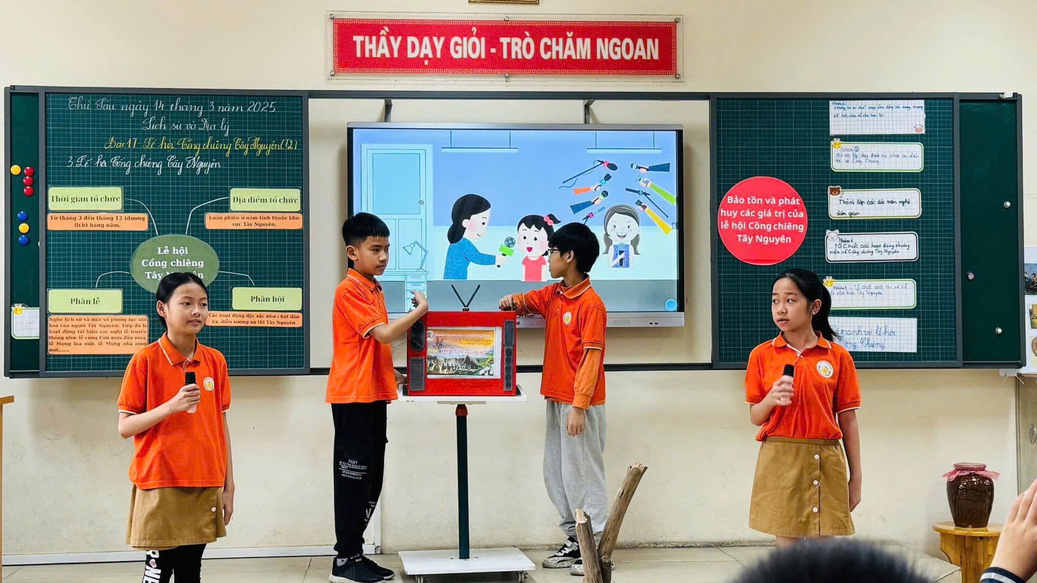 HÀNH TRÌNH HỌC TẬP THÚ VỊ VÀ Ý NGHĨA QUA CÁC HOẠT ĐỘNG TRONG TIẾT CHUYÊN ĐỀ LỊCH SỬ VÀ ĐỊA LÝ LỚP 4