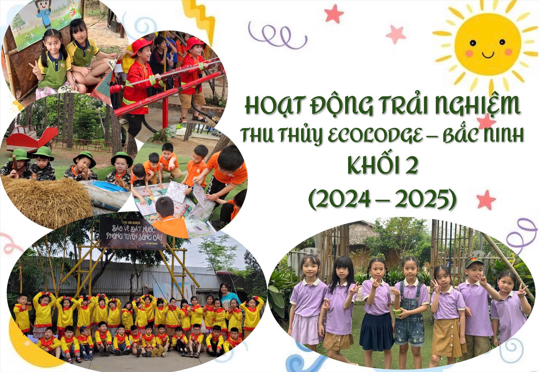 Khám phá Thu Thủy Ecolodge – Bắc Blink cùng các bạn nhỏ khối 2 (TH Hoàng Hoa Thám)
