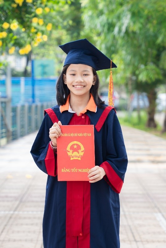 Nguyễn Mai Khuê – Cô học trò đa tài của trường Tiểu học Hoàng Hoa Thám