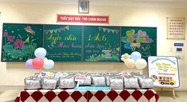 Ngày hội chào đón học sinh Lớp 1 – Ngôi nhà 1A6 rộn ràng yêu thương
