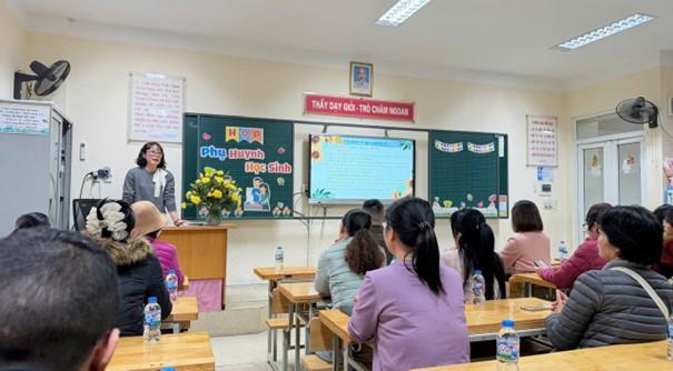 Hội nghị Cha mẹ học sinh cuối học kì I – Khối 3