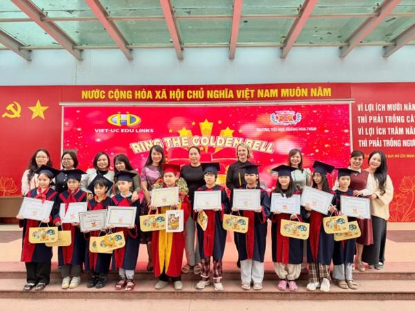 “Rung chuông vàng” – Nơi học sinh Khối 5 tự tin thể hiện năng lực Tiếng Anh