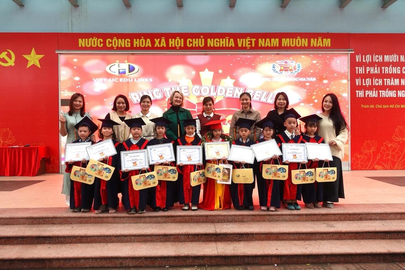 Rung chuông vàng Tiếng Anh – Sân chơi bổ ích cho các bạn nhỏ Khối 1