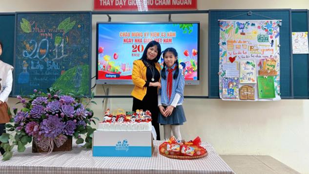 Trịnh Đỗ Bảo Hân – "Đóa hoa" tài năng và nghị lực của lớp 5A1