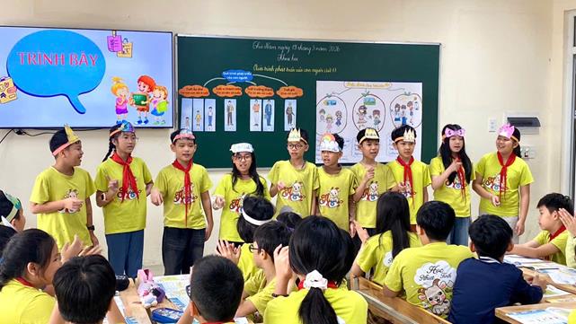 Sôi nổi và sáng tạo trong tiết chuyên đề Khoa học khối 5