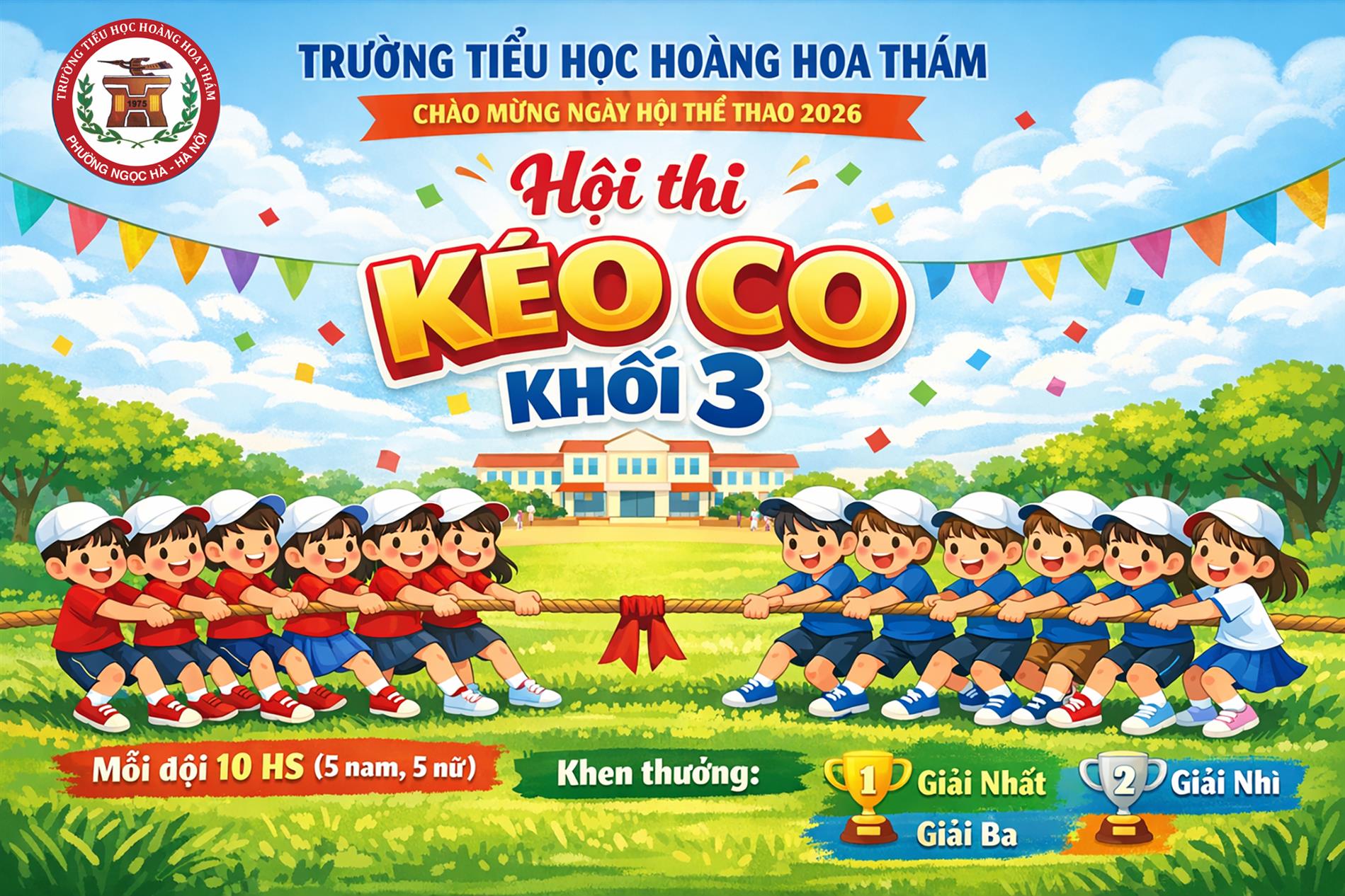 🏆 Hội thi Kéo co - Khối 3 🏆
