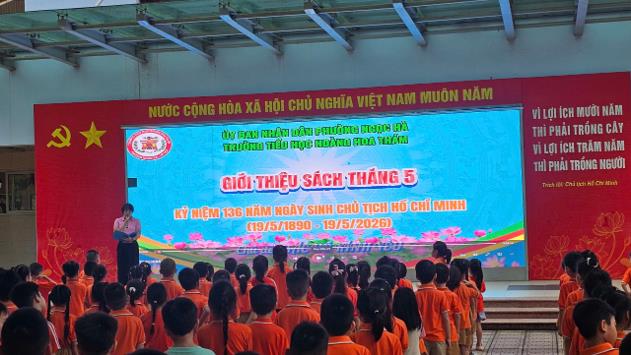 Thư viện trường Tiểu học Hoàng Hoa Thám  giới thiệu sách tháng 5