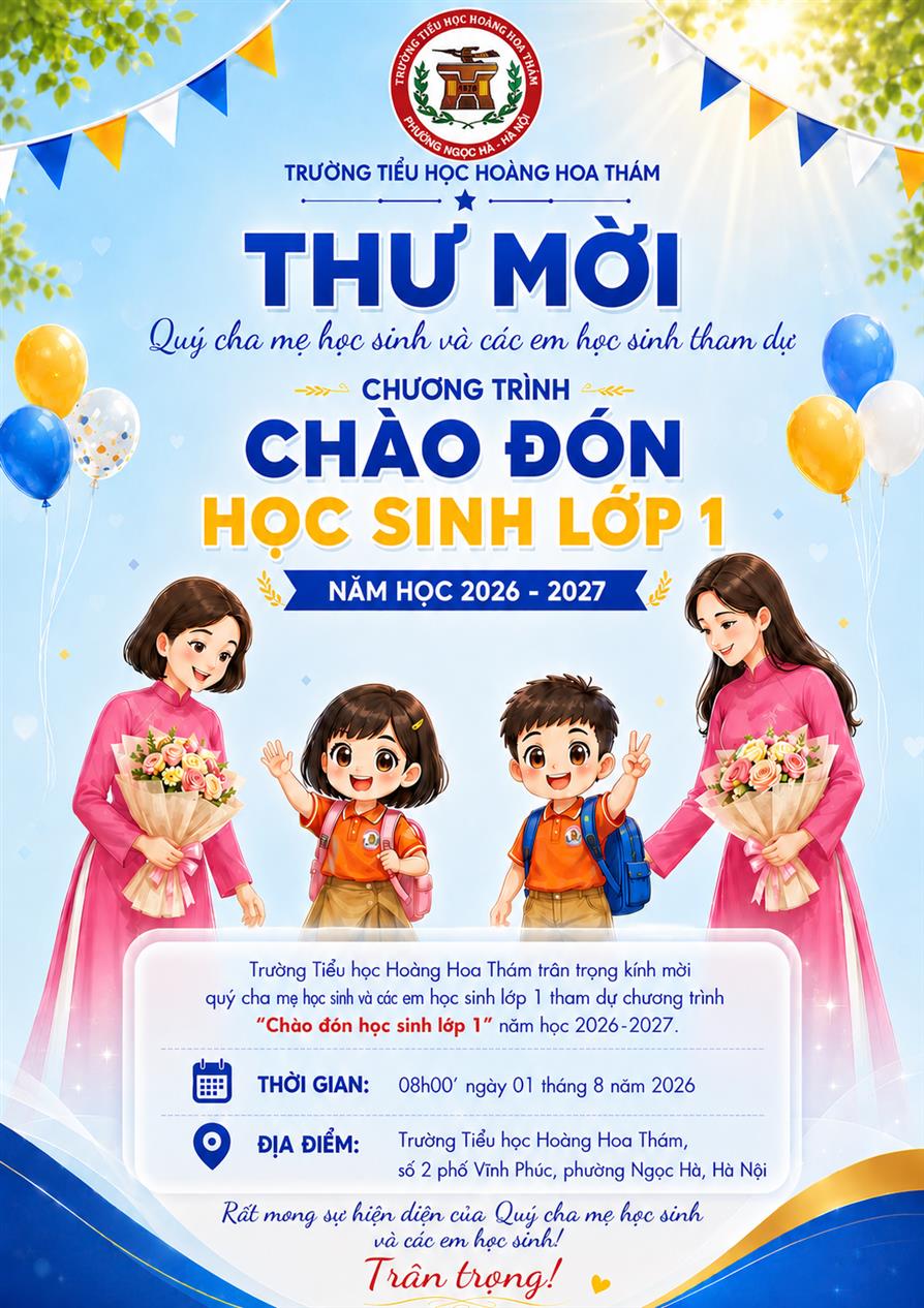 🎒🌻 Chào đón những bước chân đầu tiên vào lớp 1 🌻🎒