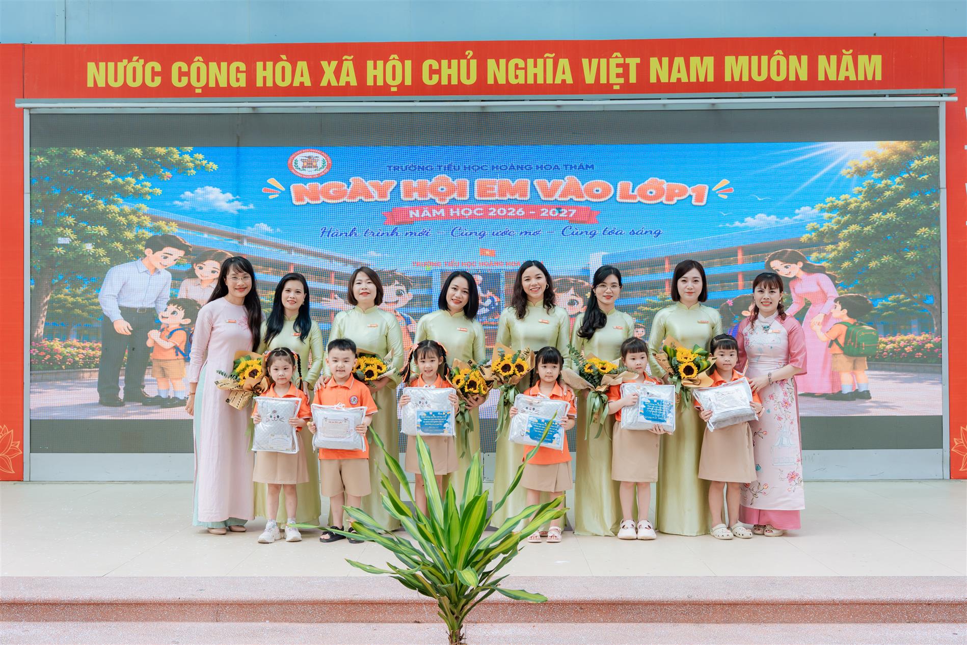 Ngày hội em vào lớp 1 – Hành trình mới bắt đầu