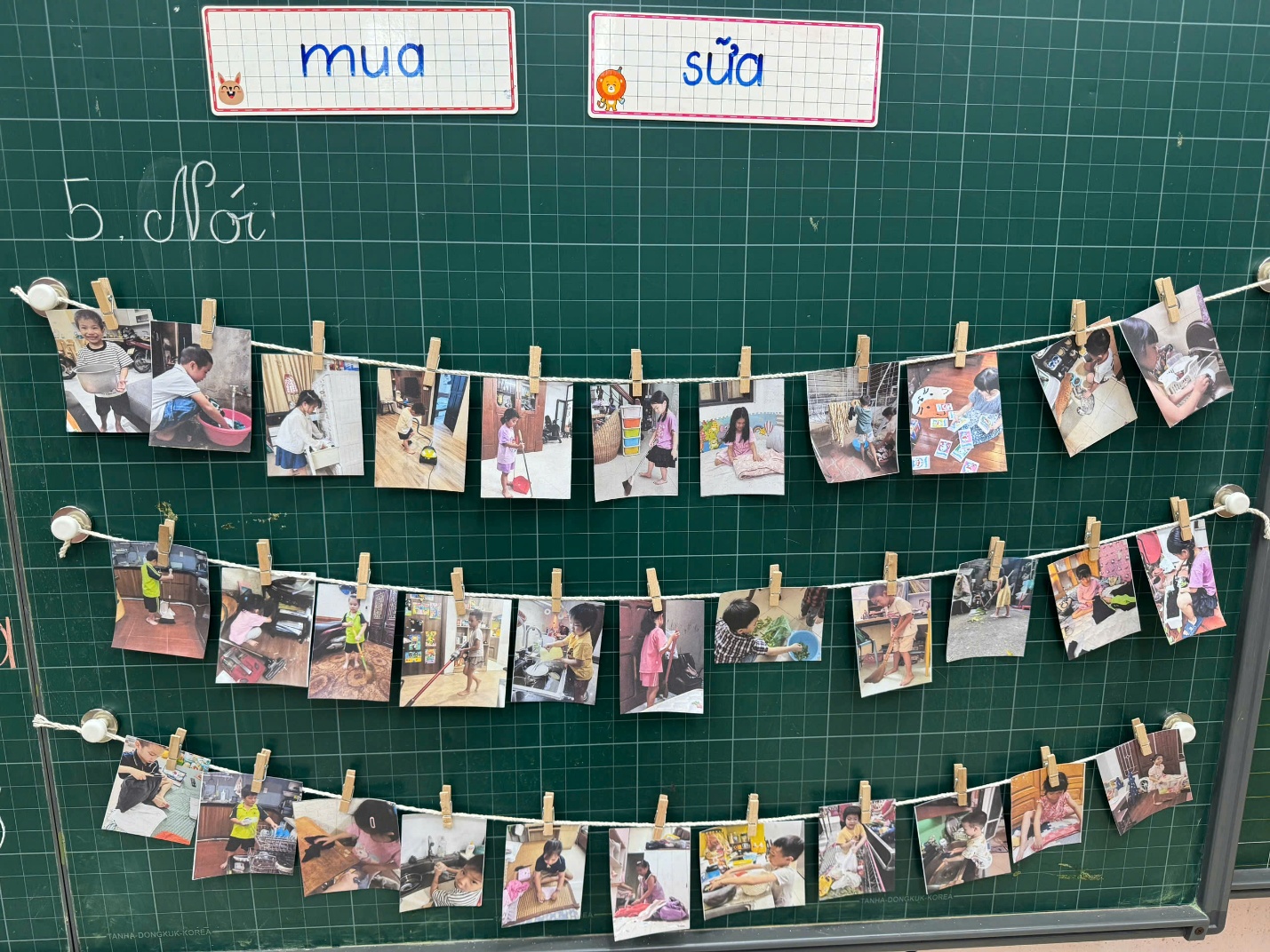 A group of pictures on a line

Description automatically generated