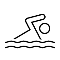 Swimming outline